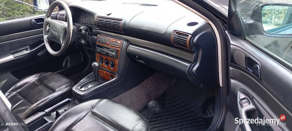 Audi A4 19 TDi 110 Piękne Czarne Skóry AUTOMAT Wałdowo Szlacheckie