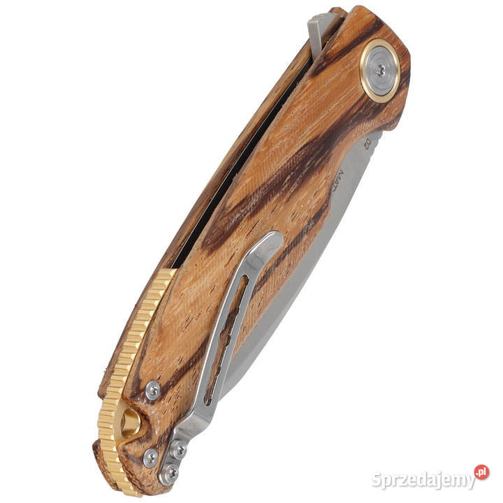 Nóż składany BlackFox Argus Ziricote Wood Satin Warszawa