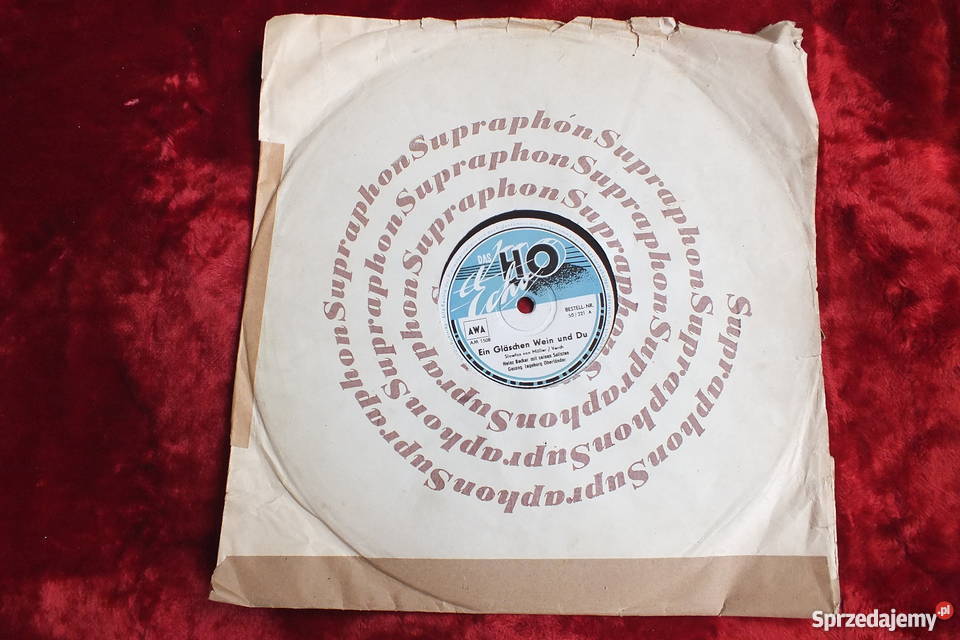 Płyta winylowa szelakowa niemiecka gruba i Żary