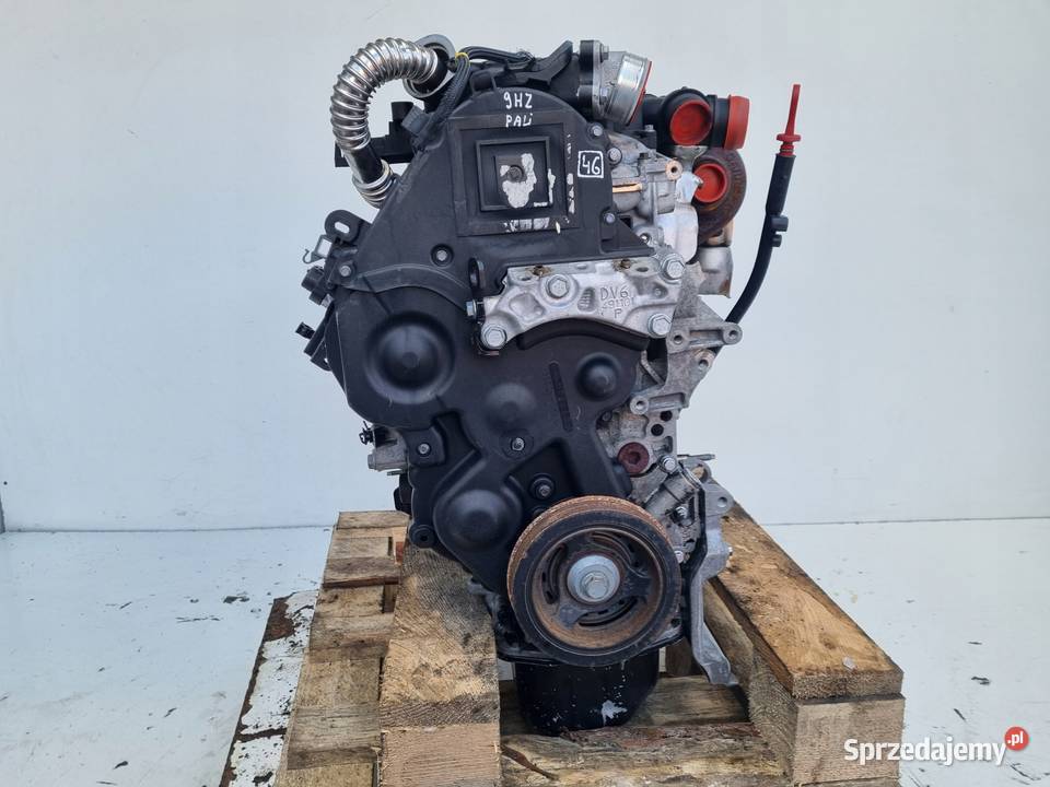 SILNIK KOMPLET Peugeot 308 16 HDI 109 ładnie Rudka