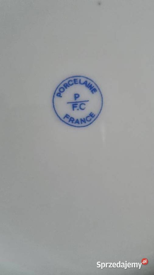 Talerze Obiadowe Porcelana Francuska Wola Podłężna