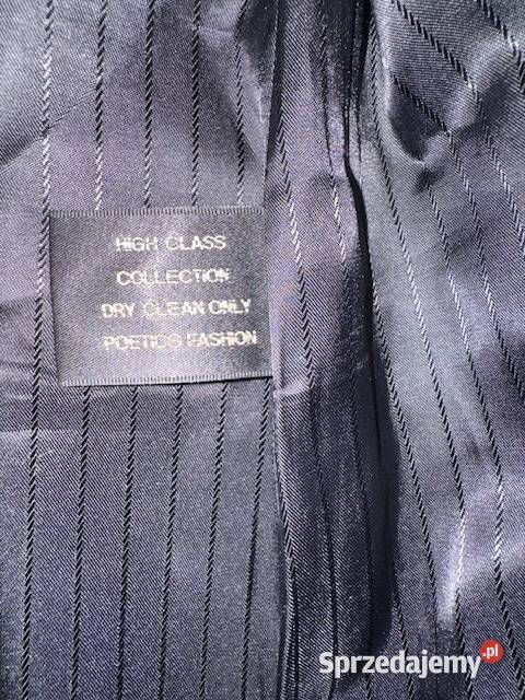 Płaszcz damski S skóra naturalna czarny vintage
