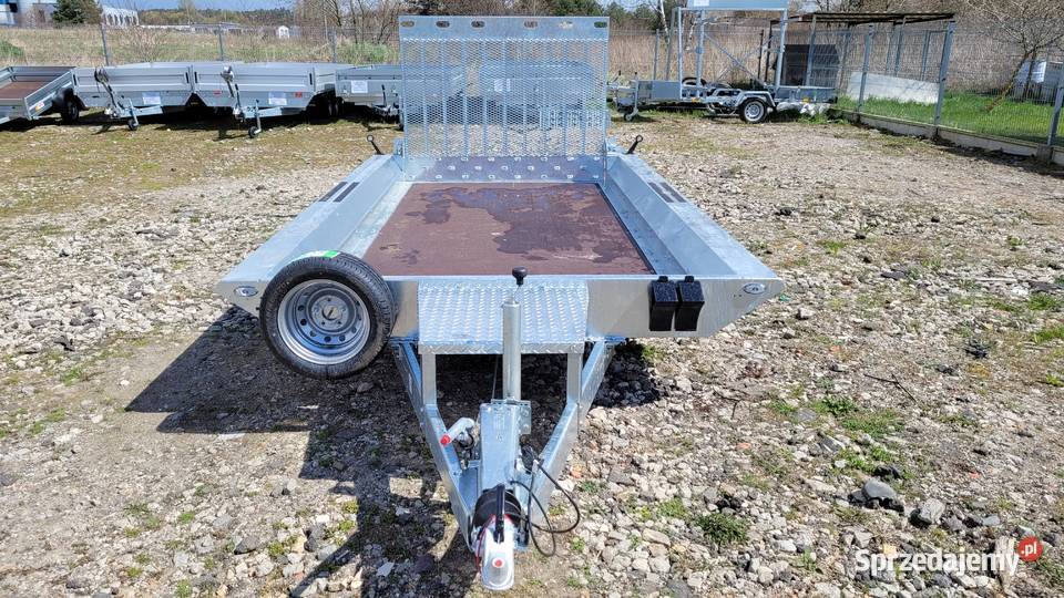Przyczepa pod minikoparkę Laweta Temared 3500DMC Piła sprzedam