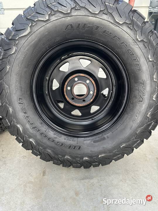 Komplet Kół OffRoad Felgi stalowe 16 Opony Pasłęk