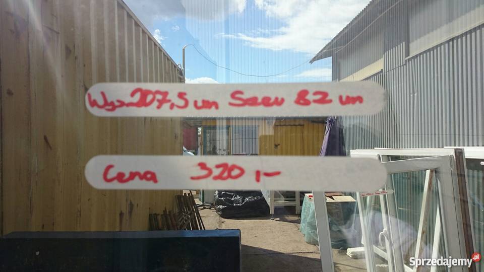 Drzwi balkonowe PCV Drzwi i okna Wrocław sprzedam