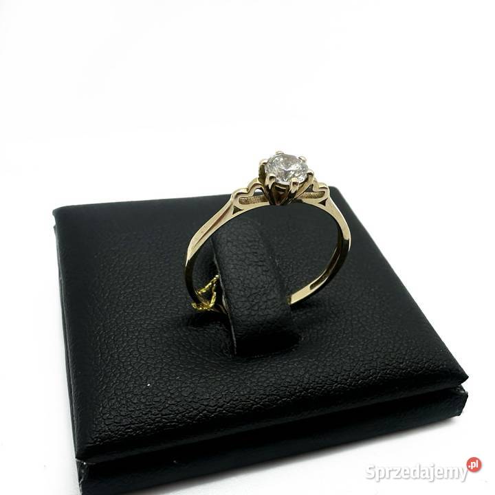 Złoty Pierścionek pr 585 128g R15 Elbląg