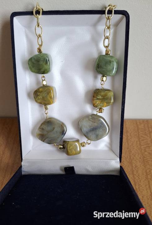 eleganckie koraliki z kamieni lubelskie Lublin