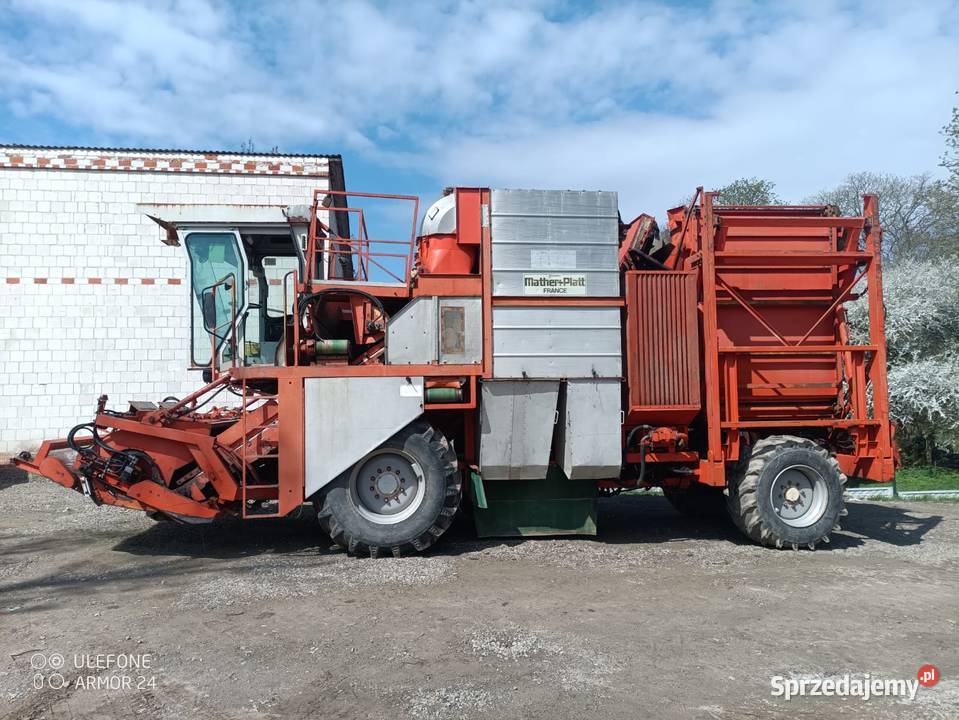Kombajn do fasoli szparagowej FMC BH 6100 MATHER nieuszkodzony Jaroszewice