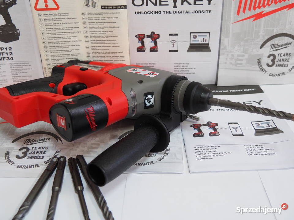 MILWAUKEE M12 CH młotowiertarka 1bateria 2v 2Ah Baszkówka