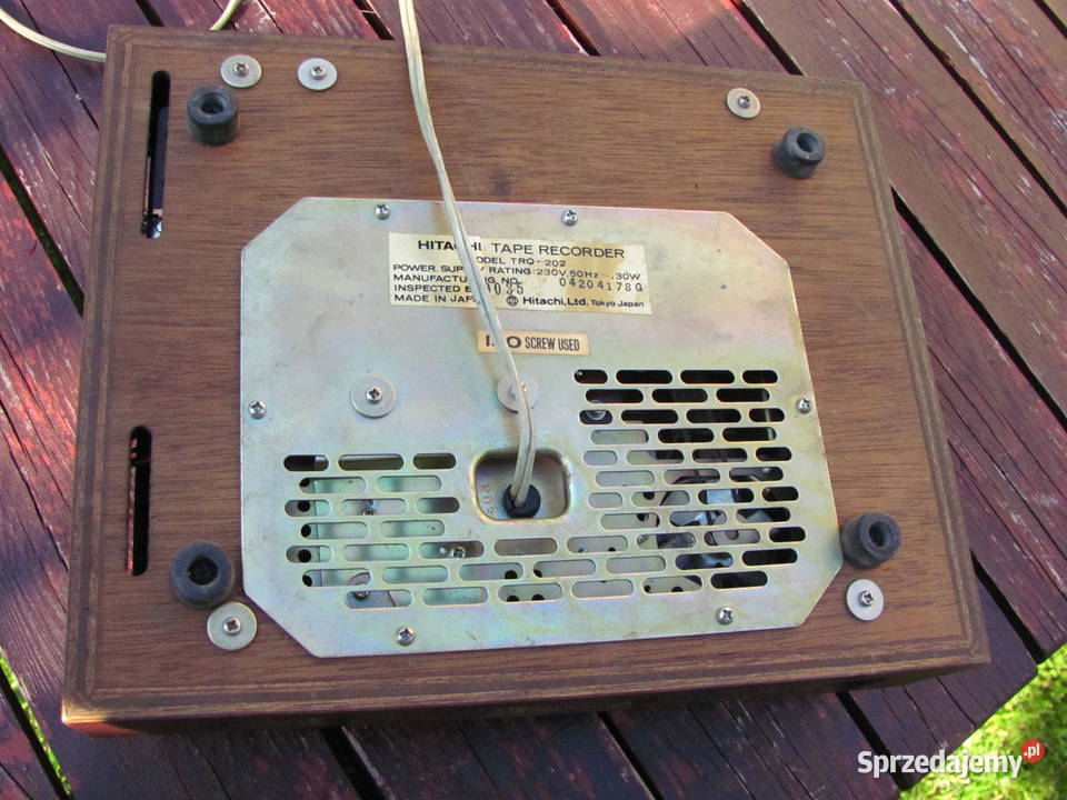 Magnetofon kasetowy Hitachi vintage made in Łódź sprzedam