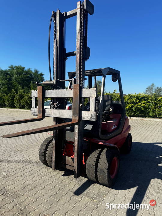 wózek widłowy terenowy LINDE H30D Perkins Linde Działoszyn