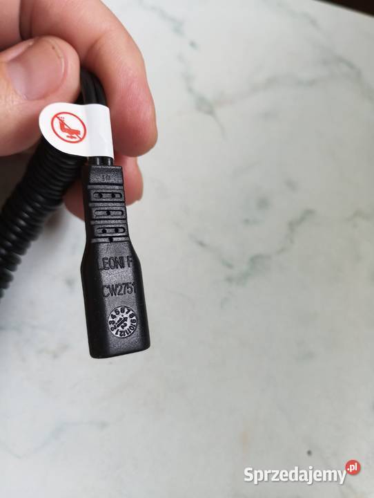 Kabel zasilajacy LEONI F CW2751 do golarki Części i akcesoria