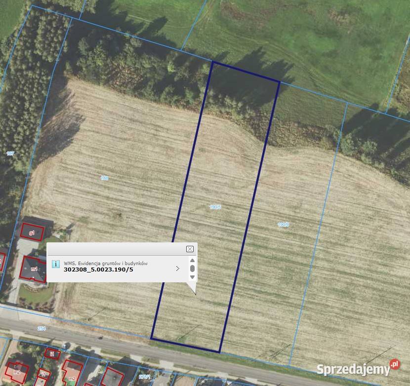 Działka budowlana Oleśnica gm Zagórów 5600m2 z Sprzedaż