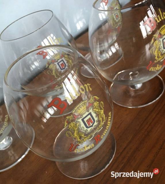 Vintage 5 kieliszków do brandy marki BUTON Antyki, Sztuka, Kolekcje małopolskie Nowy Sącz sprzedam