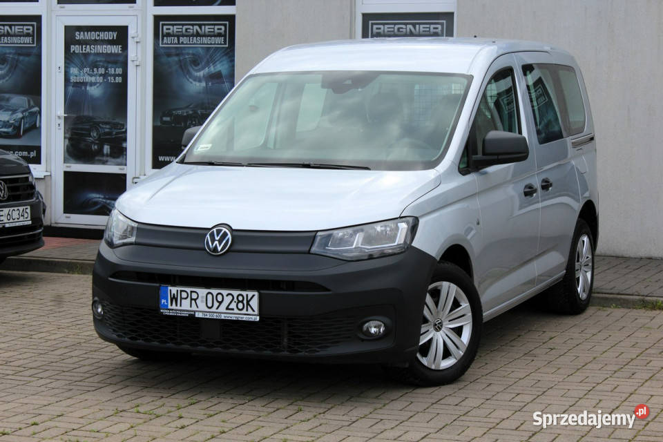 Volkswagen Caddy SalonPL FV23 Hak Lane Assist Sokołów
