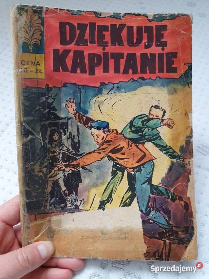 Kapitan Żbik Dziękuję Kapitanie Rosiński komiks Kultura i Rozrywka Gdynia