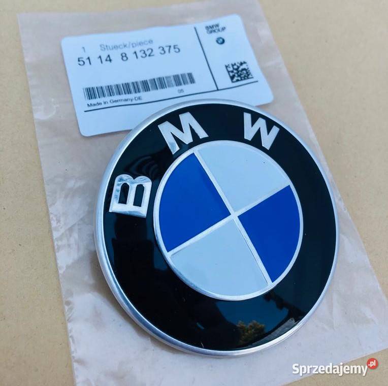 Znaczek Emblemat Logo do BMW 82mm 78mm maska Poznań sprzedam