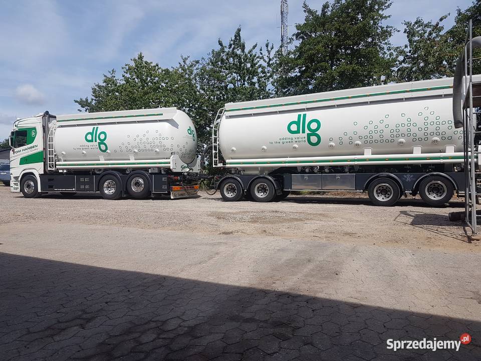 Silos cysterna z wydmuchem do przewozu paszy kabina sypialna Biała Podlaska