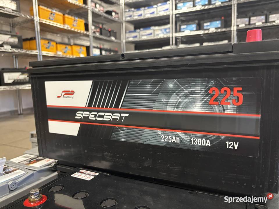 Akumulator 225ah 1300a 12v Specbat Zduńska Wola