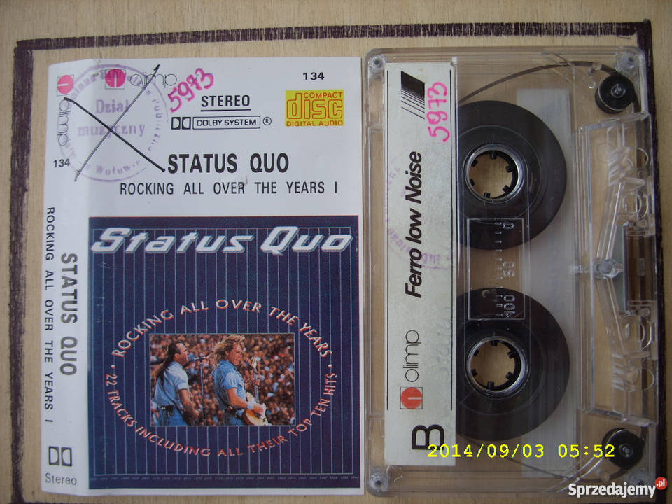 ROCK kaseta status quorocking all over