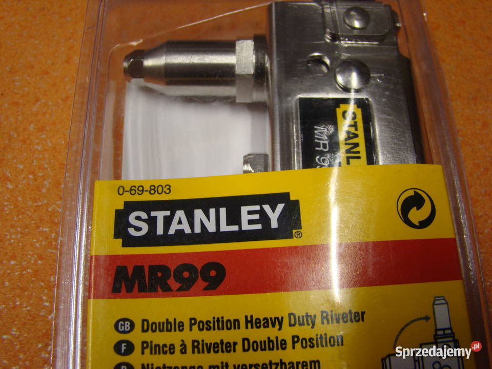 Nitownica ręczna STANLEY MR 99 Ref 069803 Ręczne