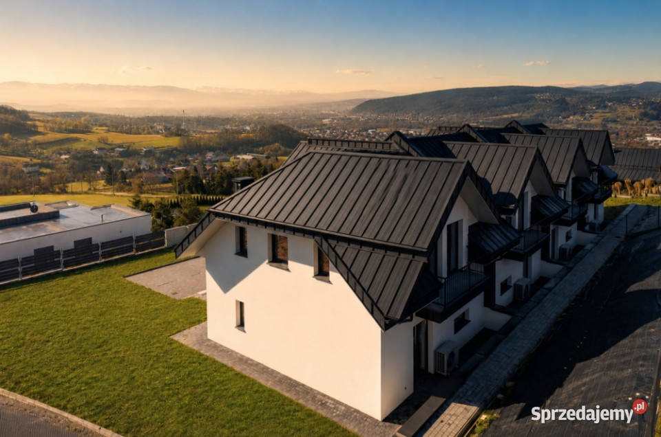 Widok na Tatry Kameralna inwestycja Pompa ciepła Nowy Sącz