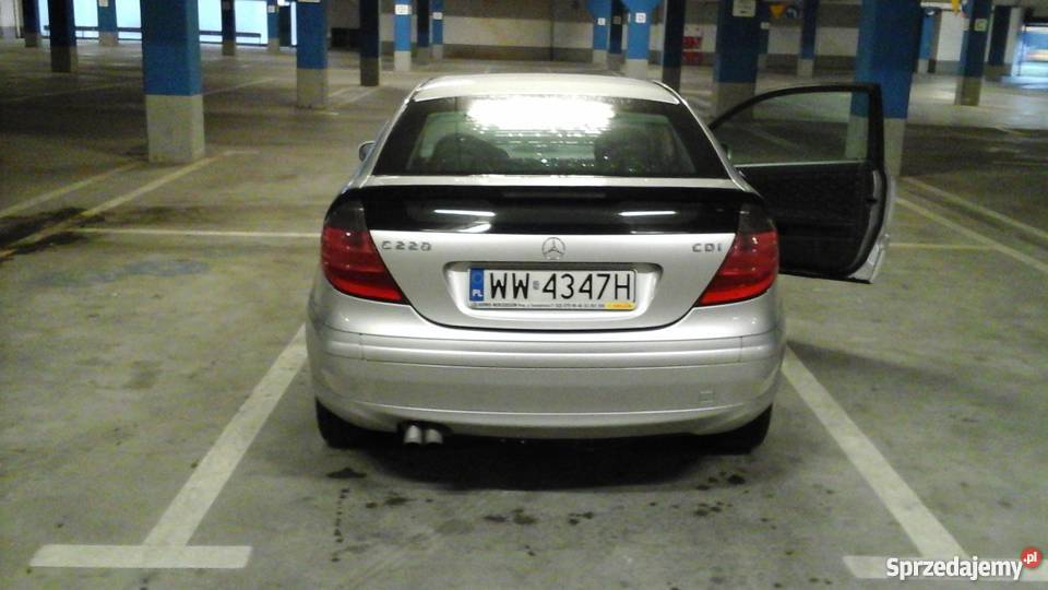 MERCEDES C 220 CDI COUPE 2002 Warszawa sprzedam