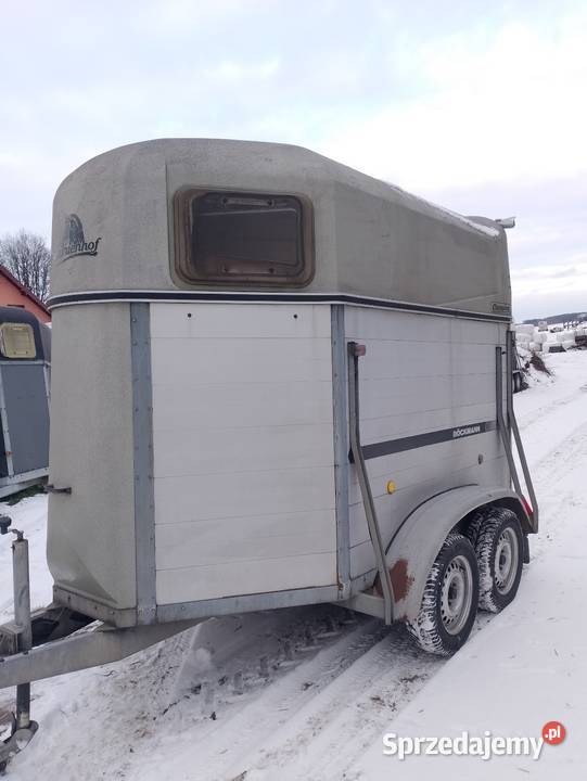 Do sprzedania przyczepa do przewozu koni Do przewozu koni śląskie Żerdzina