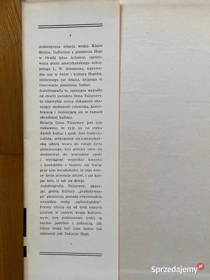 Wódz Słońca Autobiografia DC Talayesvy twarda z obwolutą Katowice