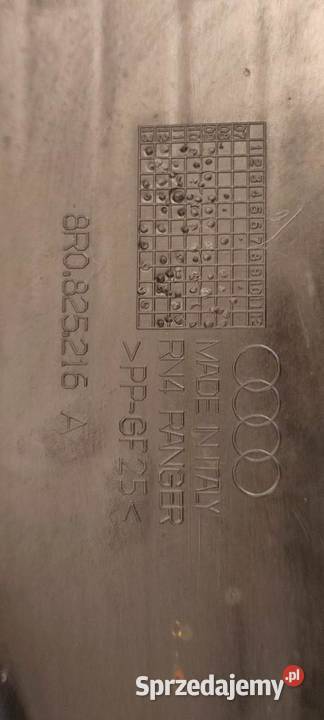 AUDI Q5 8R OSŁONA PODOWZIA PRAWA 8R0825216A sprzedam