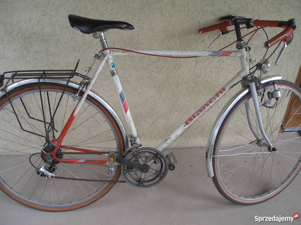 Kolarzówka Bianchi rower szosowy retro klasyk Poznań sprzedam
