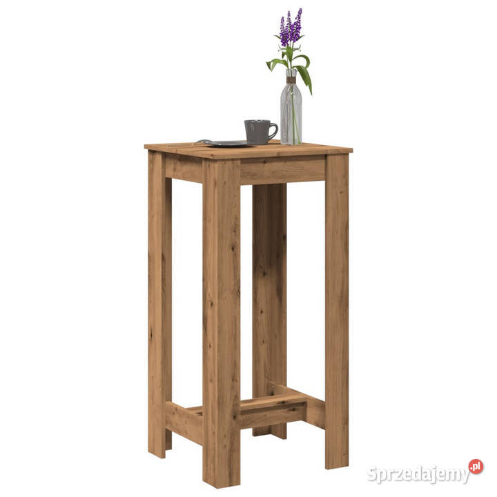 Stolik barowy dąb artisian 51x50x1035 WM854408 Warszawa