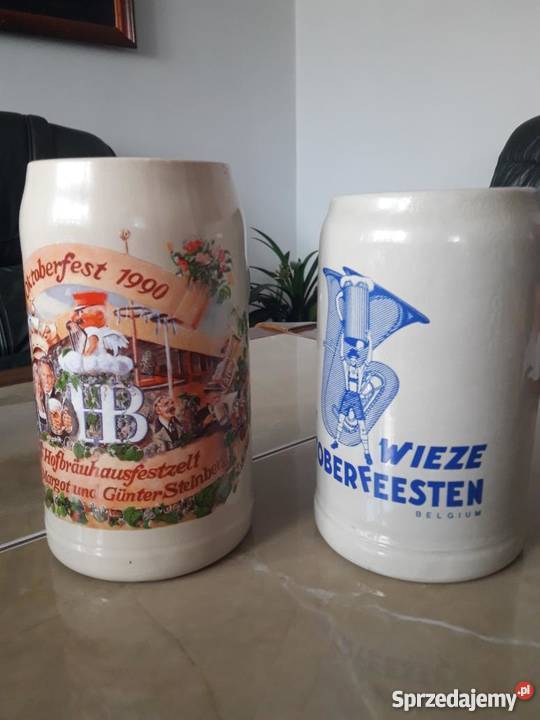 Kufle kolekcjonerskie lubelskie Janów Lubelski