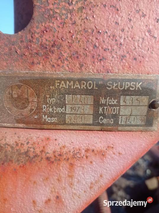 Talerzówka brona talerzowa Września