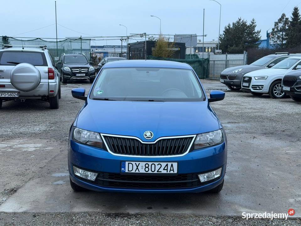 Skoda RAPID 12 Benzyna2014 Klima Navi PDC 86KM Wrocław