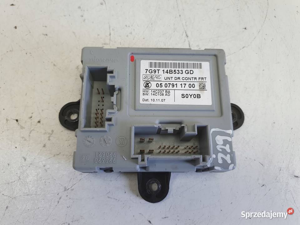 Volvo V70 III MODUŁ DRZWI STEROWNIK prawy przód Chełm