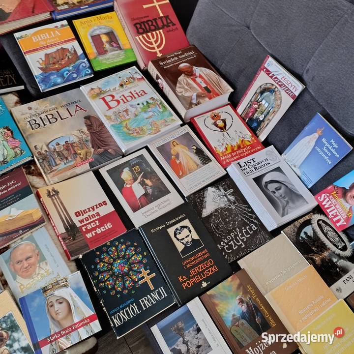 książka książki zestaw o tematyce religijnej wielkopolskie Poznań