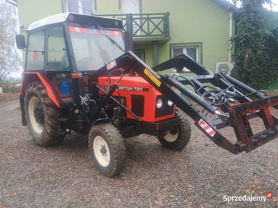 Zetor 7211 z ładowaczem czołowym Waśniów