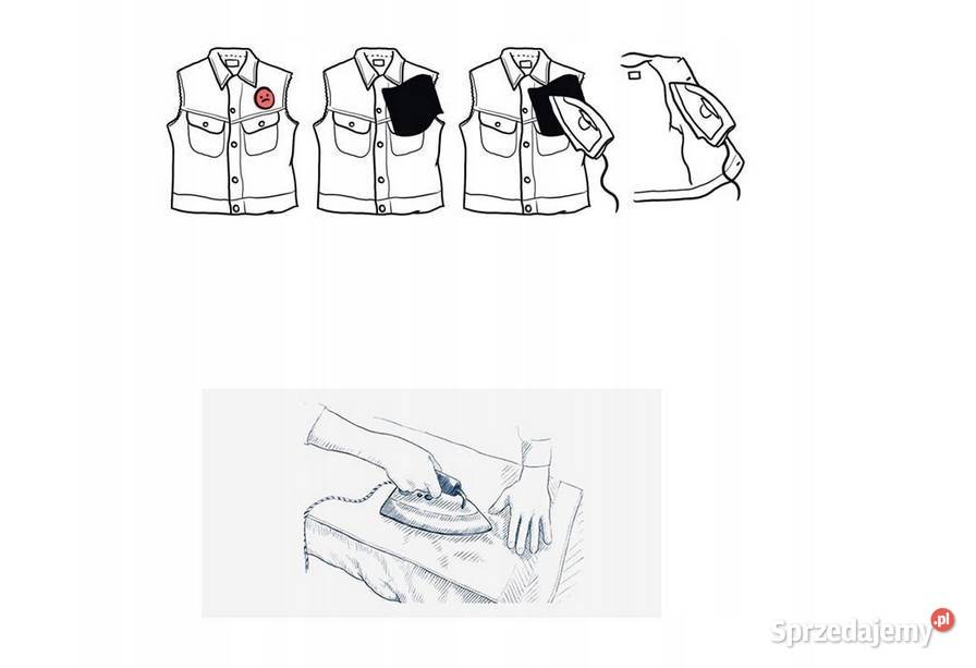 Naszywka motocyklowa na kurtkękamizelkę Mysłowice