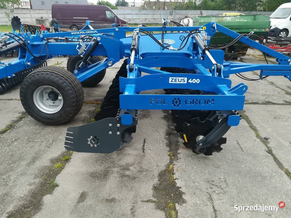 Brona talerzowa hydraulicznie składana 4060 m Nysa sprzedam