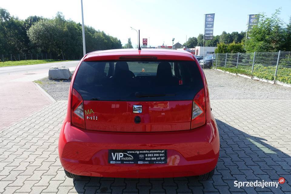 Seat Mii 10MPI 75 Klima Tempomat Zarejestrowany ABS Buczkowice