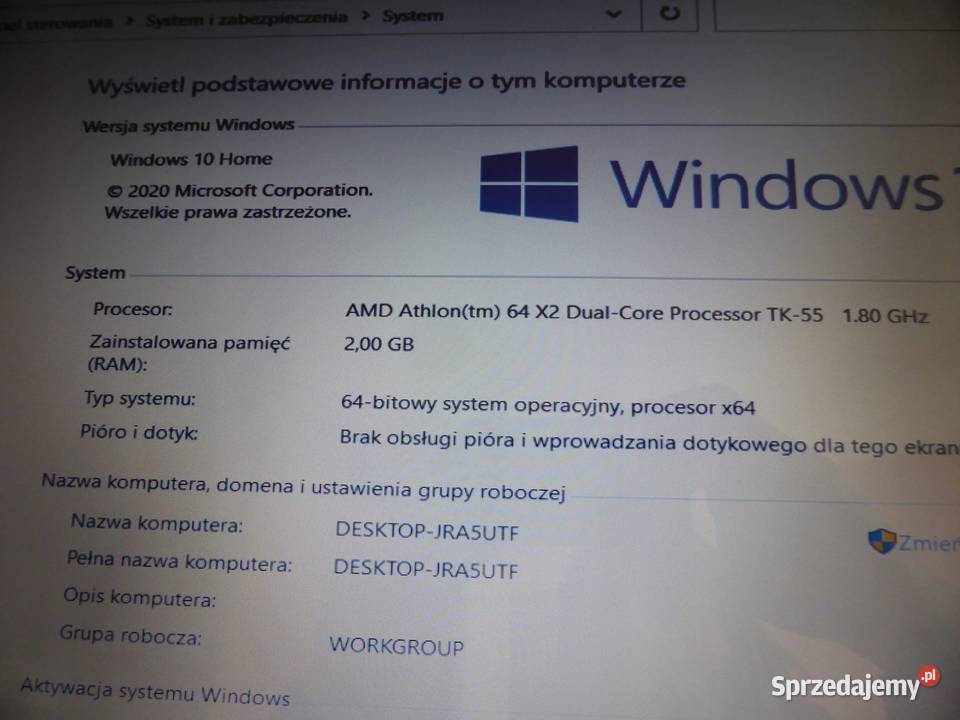Laptop HP Pavilion dv6700 z pilotem sprawny mazowieckie Warszawa