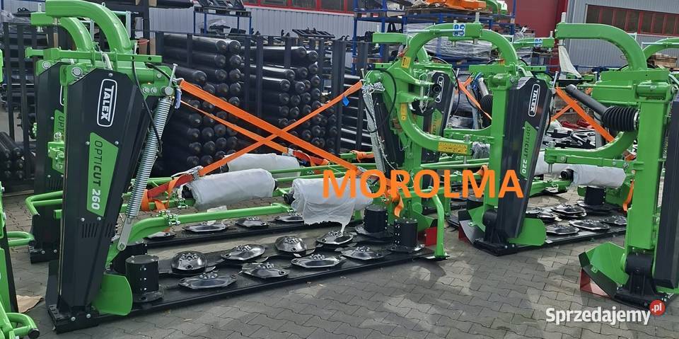 NOWY TYP TOP Kosiarka dyskowa Talex z WOM OPTI Szczecin