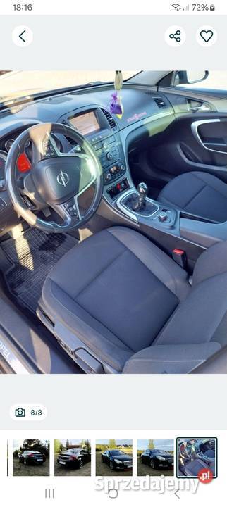Opel Insygnia A 2011 200 koni cosmo wzór Opc Sedan / Limuzyna Szczecinek