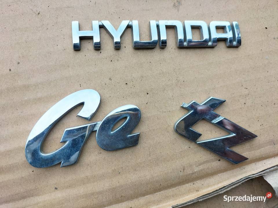 HYUNDAI GETZ ZNACZEK EMBLEMAT NAPIS sprzedam