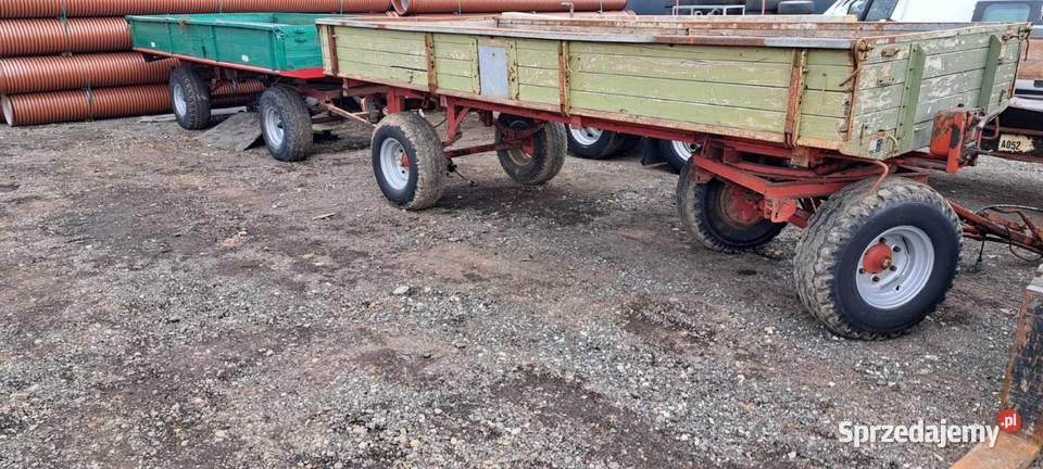 Przyczepa niemiecka rolnicza KRONE 57t wywrotka nieuszkodzony lubelskie sprzedam