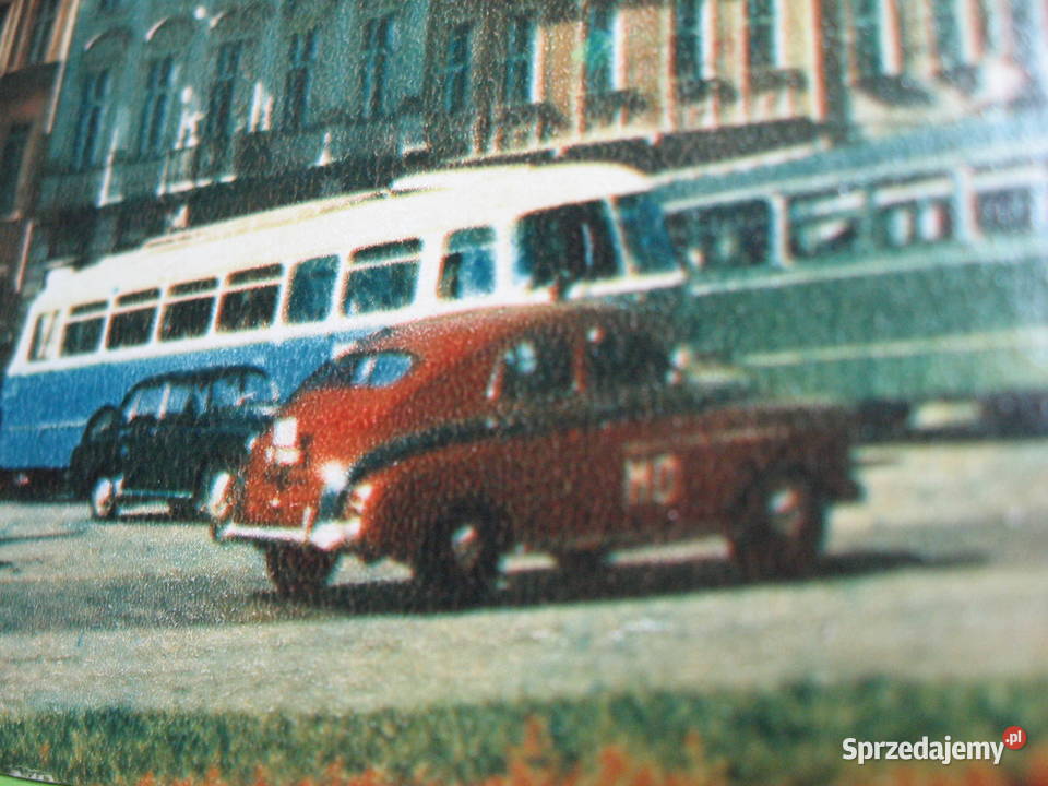 MO Warszawa M20 milicja radiowóz autobus SAN Przemyśl