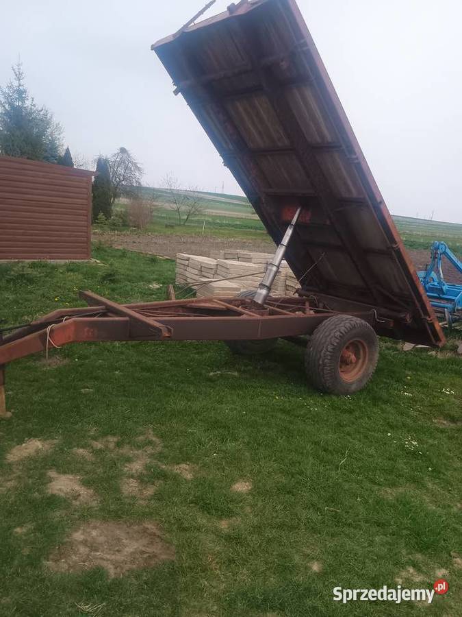 Przyczepa wywrotka 3 stronna sprzedam