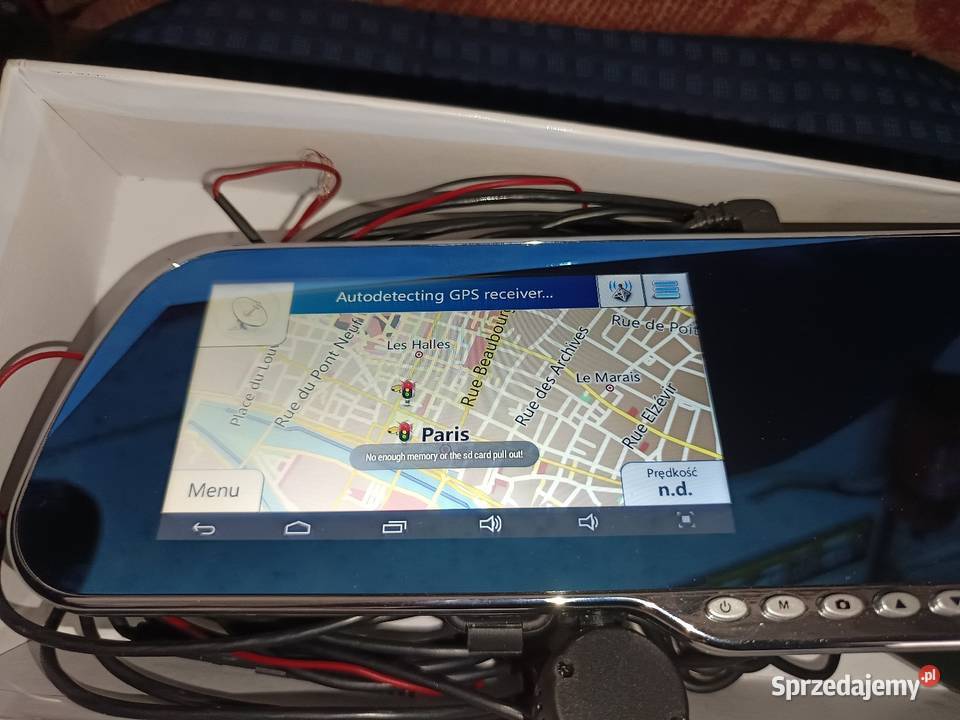 Lusterko wideorejestrator NAVI WiFi Kamera Akcesoria samochodowe Radlin