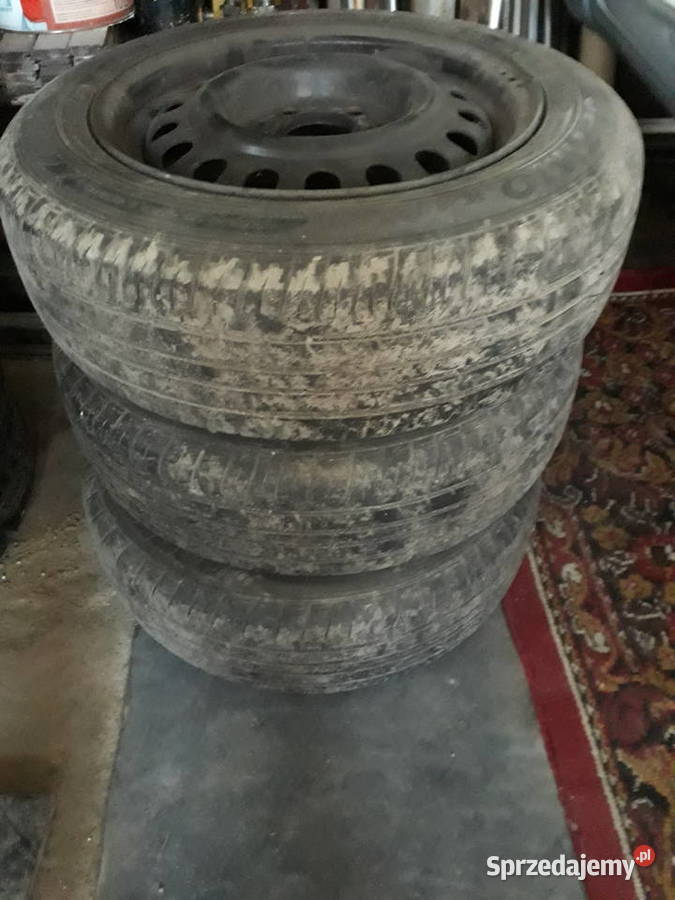 Koła stalowe 15 z oponami letnimi 18565 R15 Mikołów